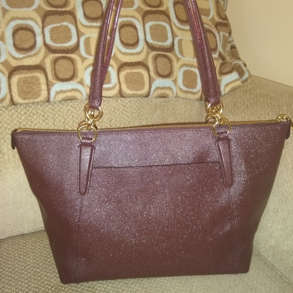 🍁EUC Coach Ava Glitter Tote🍁 - Picture 2 of 7
